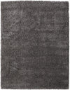 5' X 8' Ivory Shag Power Loom Stain Resistant Area Rug
