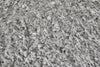 5' X 8' Ivory Shag Power Loom Stain Resistant Area Rug