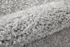 5' X 8' Ivory Shag Power Loom Stain Resistant Area Rug