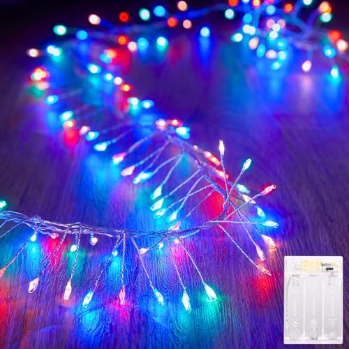 Fairy Lights Battery Operated, 10Ft 120 LEDs
