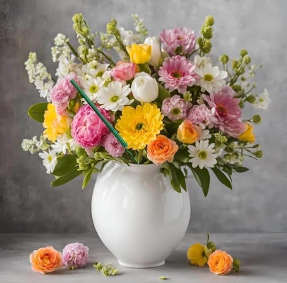 Scentsicles White Winter Fir Scented Christmas Tree Ornaments - 2 Bottles (12 Sticks Total)