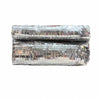 Cocoa Yacht Club Silver Evening Clutch Bag