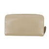 Fendi Grey Leather Zip Around Long Wallet