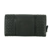 Bottega Veneta Intrecciato Black Bifold Long Wallet