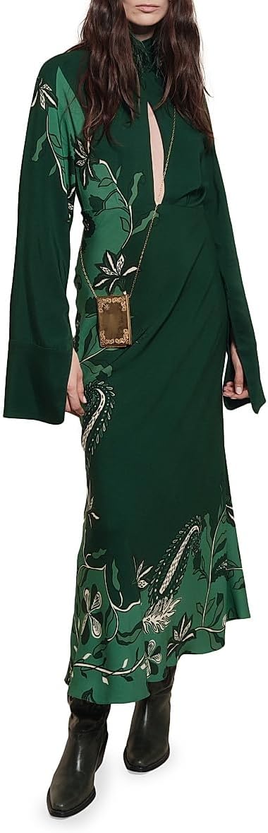 Johanna Ortiz, Candelaria Interdimensional Silk Maxi Dress