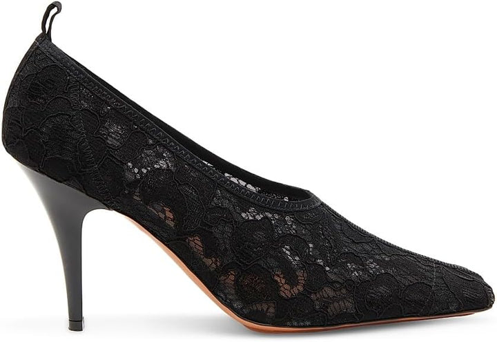 Stella McCartney, 95MM Lace Square-Toe Pumps