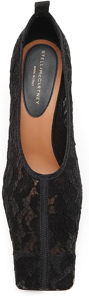 Stella McCartney, 95MM Lace Square-Toe Pumps