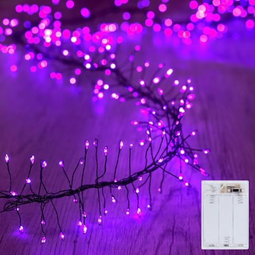 Fairy Lights Battery Operated, 10Ft 120 LEDs