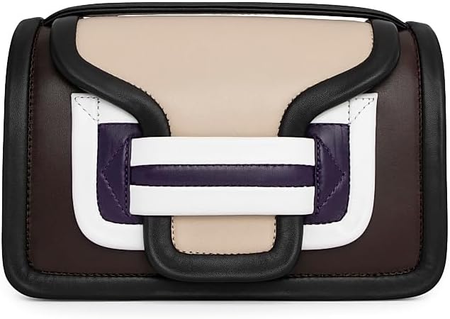 Pierre Hardy, Alpha Colorblocked Leather Crossbody Bag