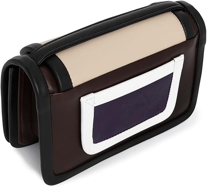 Pierre Hardy, Alpha Colorblocked Leather Crossbody Bag