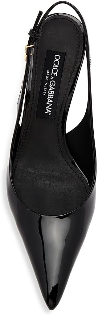 Dolce&Gabbana, 60MM Leather Slingback Pumps