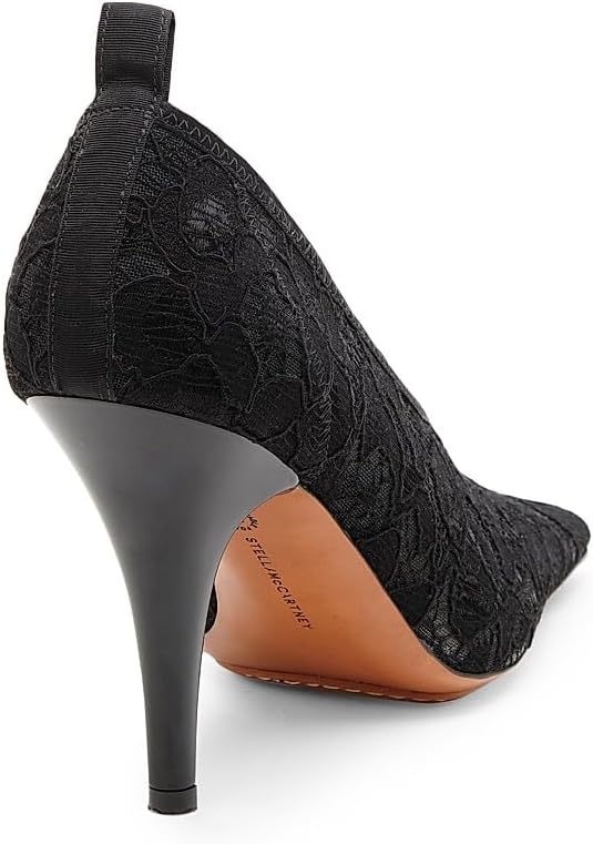 Stella McCartney, 95MM Lace Square-Toe Pumps