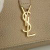 Yves Saint Laurent Beige Origami Compact Wallet