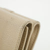 Yves Saint Laurent Beige Origami Compact Wallet