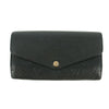 Louis Vuitton Monogram Empreinte Portefeuille Black Leather Wallet