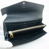 Louis Vuitton Monogram Empreinte Portefeuille Black Leather Wallet