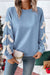 Myosotis Sweet Bowknot Round Neck Sweatshirt