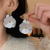 Cocoa Yacht Club Geometric Flower Earrings