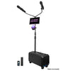 Supersonic Portable PA System Karaoke Speaker with TWS, FM Radio & LED Disco Ball (IQ-906K)