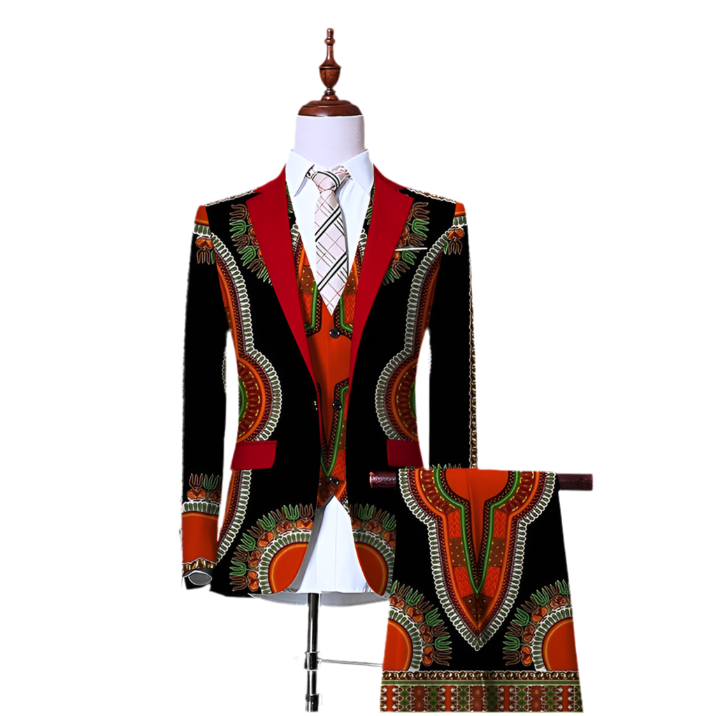 Cocoa Yacht Club 3PC African Retro Suit