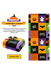 Purple Plaid Print Fleece Halloween Blanket