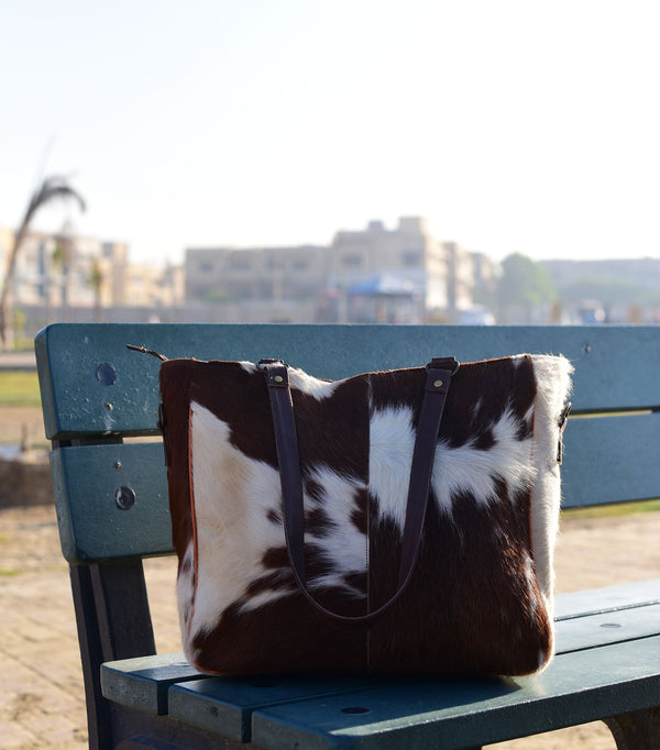 Cowhide Crossbody Leather Shoulder Bag