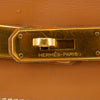 Hermes Kelly 32 Boxcalf Brown Handbag Year 1986