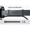 ErgoAV Single Stud Motion Mount for TVs 40" to 55" and up to 77lbs