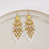 Cocoa Yacht Club Vintage Water Droplet Tassel Earrings