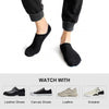 3-12 Pairs Mens No Show Invisible Nonslip Loafer Solid Boat Cotton Low Cut Socks