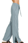 Zenana Linen Drawstring Pants