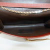 Christian Dior Red Leather Chain Shoulder Bag