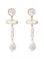 Cocoa Yacht Club Baroque Style Pearl Earrings