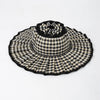 Cocoa Yacht Club Casual Plaid Wide Brim Hat