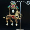 Cocoa Yacht Club Gold Emperial Gem Horse Earrings