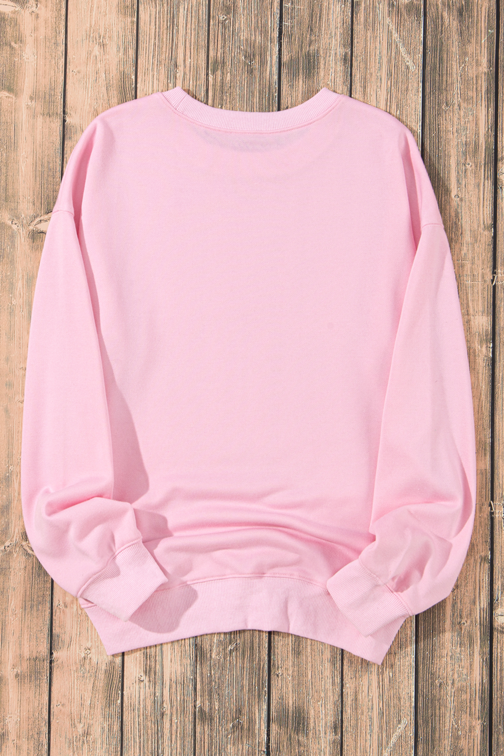 Pink Merry Christmas Tree Graphic Sweatshirt