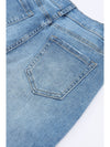 Blue Light Wash High Waisted Bell Bottom Jeans