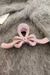 Sachet Pink Sweet Bowknot Hair Claw Clip