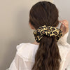 Leopard Elastic Hair Scrunchy - Cocoa Yacht Club