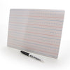 9" X 12" Double Sided Dry Erase Learning Board w/ Marker