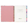 2023-2024 Mintgreen Weekly/Monthly Spiral Planner, 8.5" x10.5", Wildflower