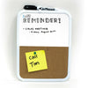 8.5" X 11" Dry Erase / Cork Combo Board w/ Marker