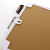 8.5" X 11" Dry Erase / Cork Combo Board w/ Marker