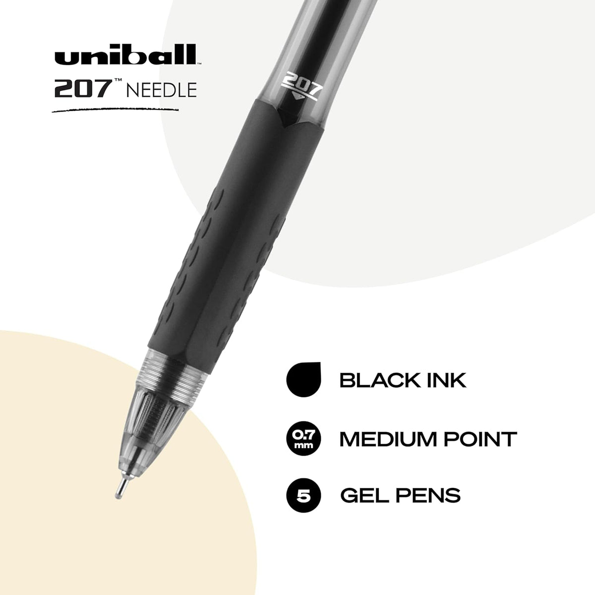 Medium Point Gel Pens 4 Pack