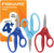 Pointed-Tip Scissors for Kids 4-7 (3-Pack)