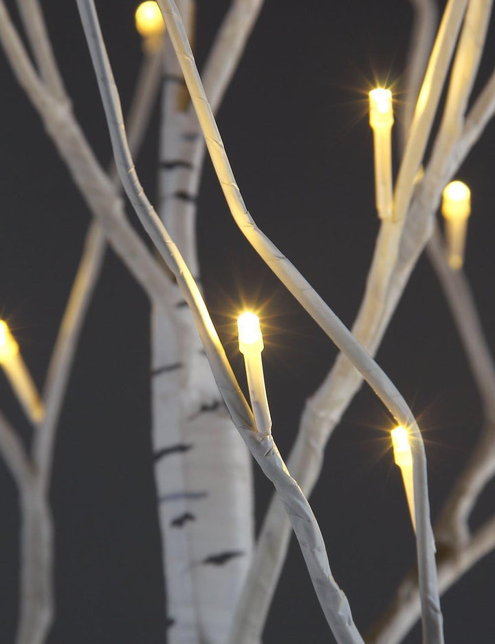 LED Birch Tree Light Set