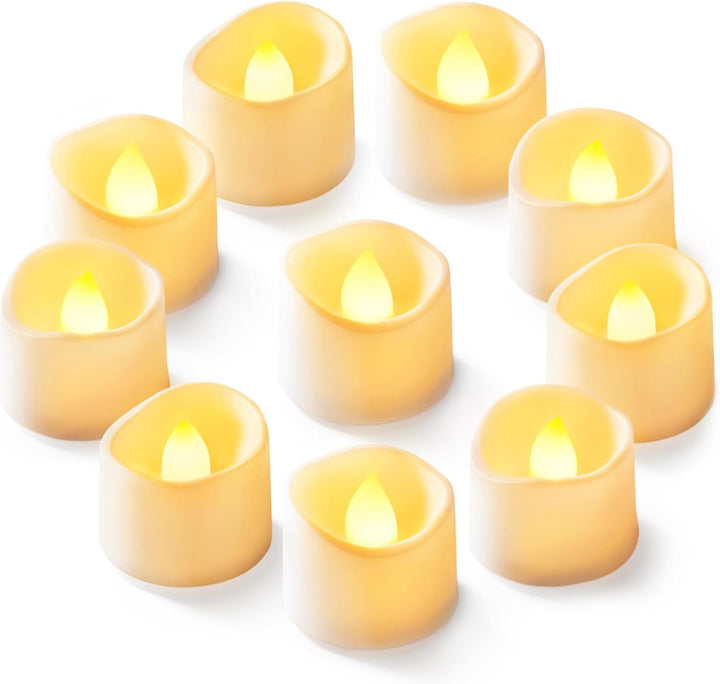 Homemory 12Pcs Flickering Flameless Candle Battery Operated
