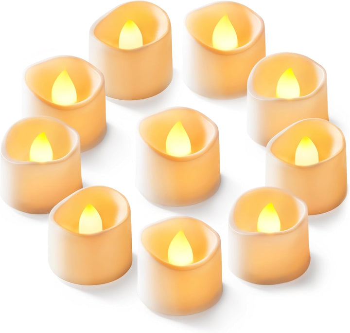 Homemory 12Pcs Flickering Flameless Candle Battery Operated