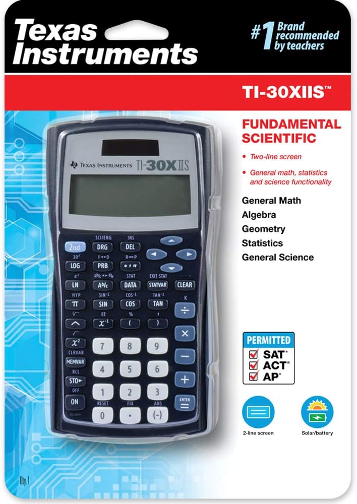 Texas Instruments TI-30XIIS Scientific Calculator