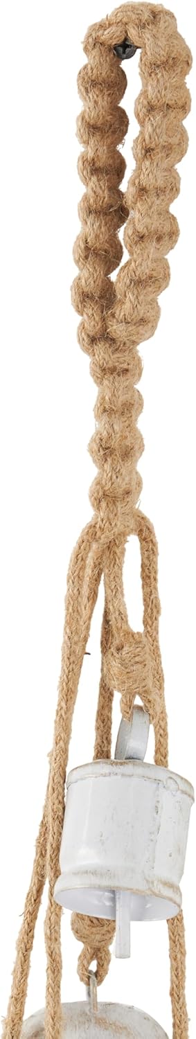 Deco 79 Gold Metal Tibetan Inspired Decorative Giant XL Cow Bells